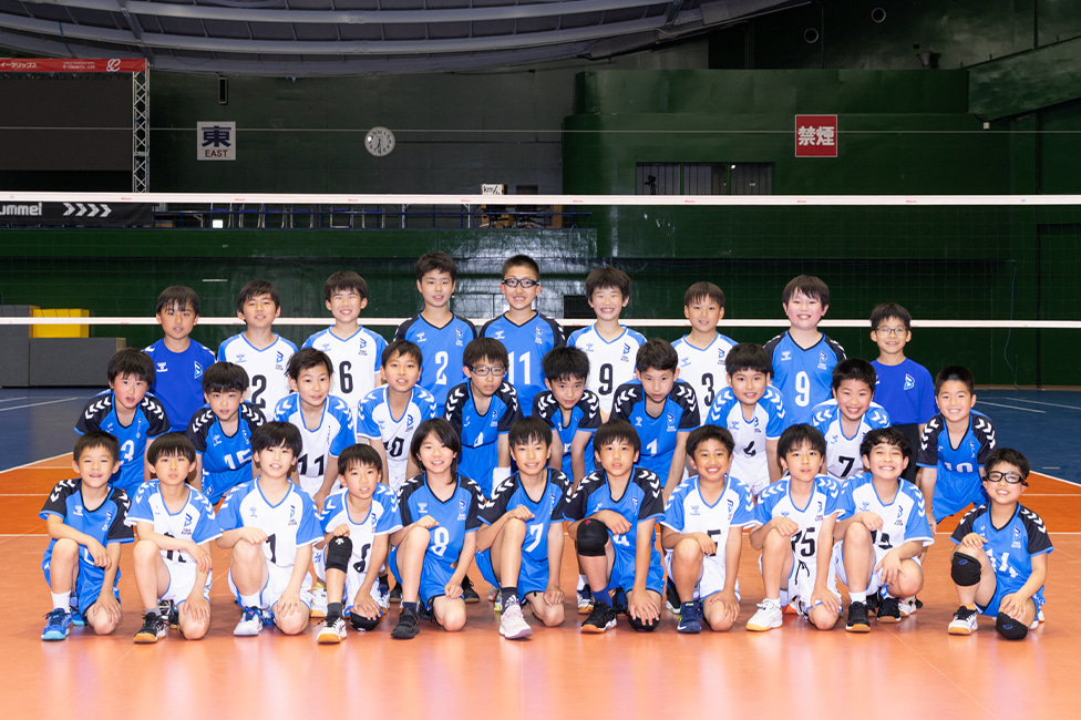 U12選手の集合写真