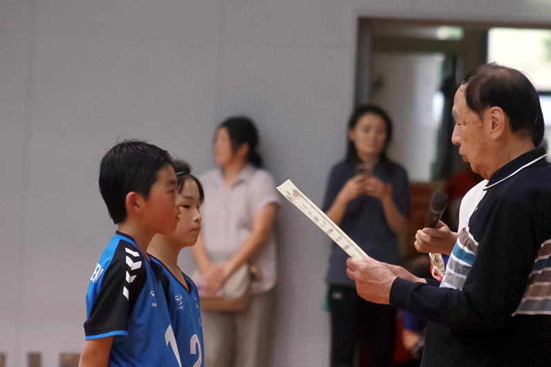 写真：表彰の様子