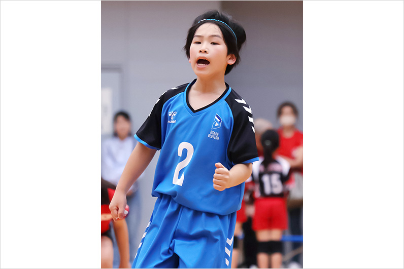 写真：試合中の選手の様子