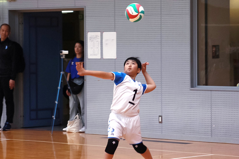 写真：試合中の選手の様子