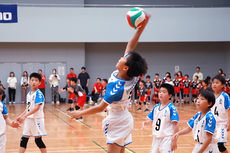 写真：試合中の選手の様子