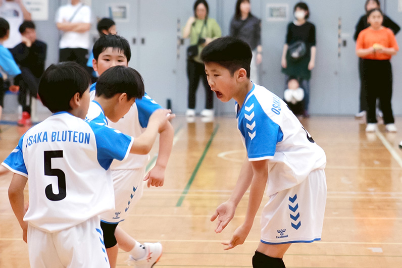 写真：試合中の選手の様子