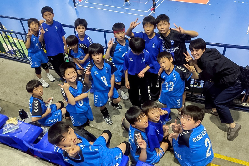 写真：試合中の選手の様子