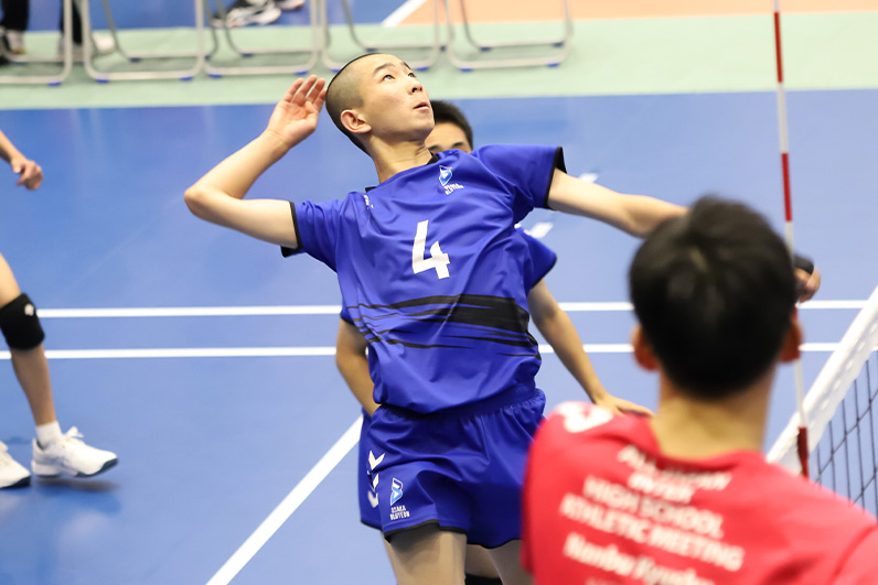 写真：#4 安間 颯亮（大阪ブルテオンU15）