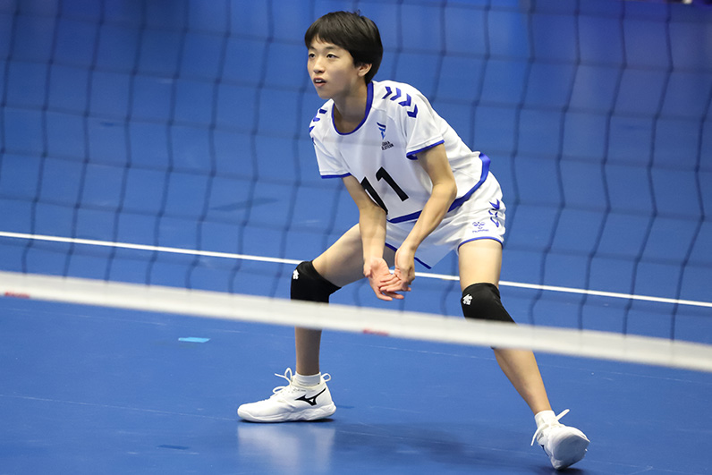 写真：#11 吉田 聖（大阪ブルテオンU15）
