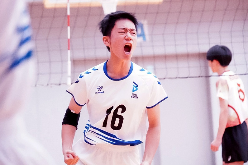 写真：試合中の選手の様子