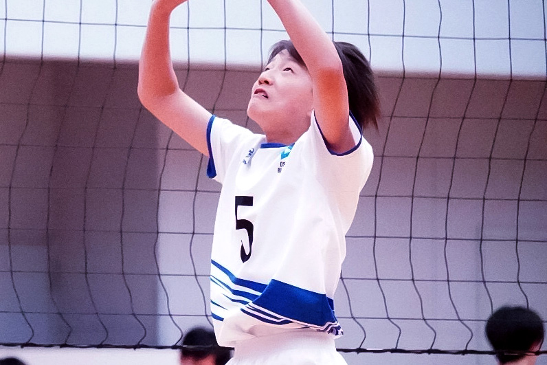 写真：試合中の選手の様子