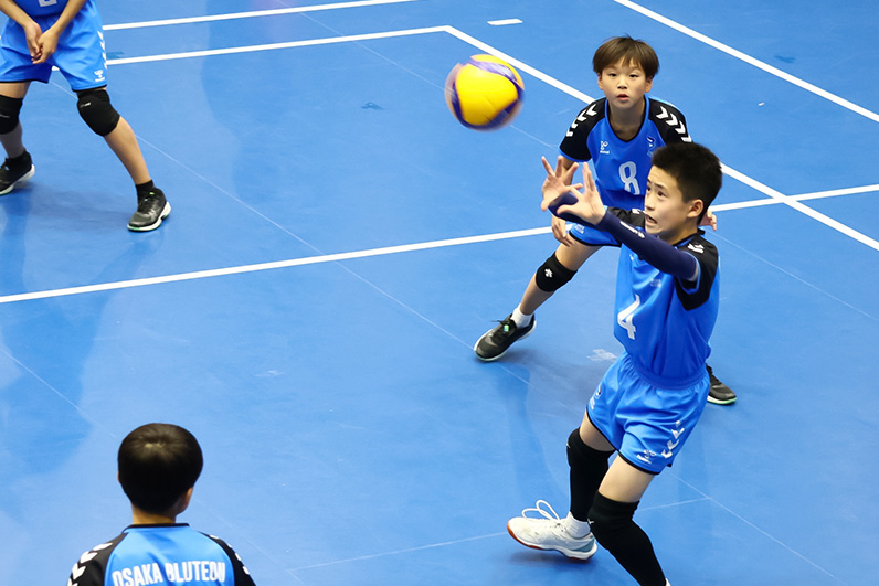 写真：試合中の様子