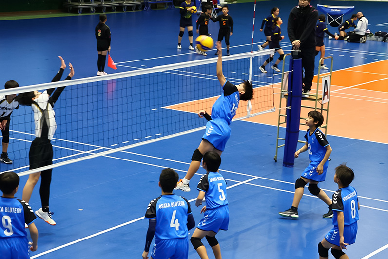 写真：試合中の様子