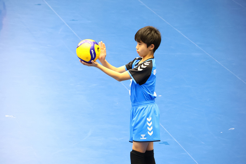 写真：試合中の様子