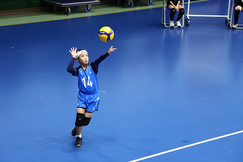 写真：試合中の様子