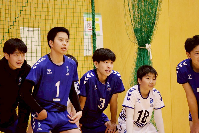 写真：会場での選手たちの様子