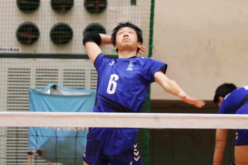 写真：試合中の選手の様子