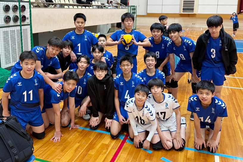 大阪ブルテオンU15メンバーの集合写真