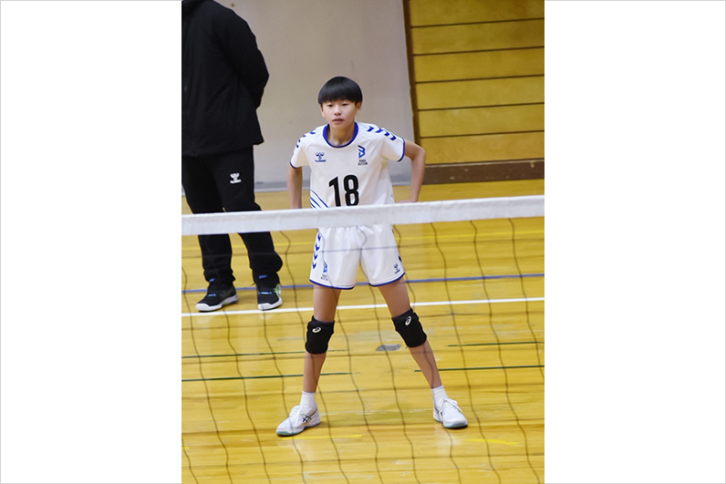 写真：試合中の選手の様子