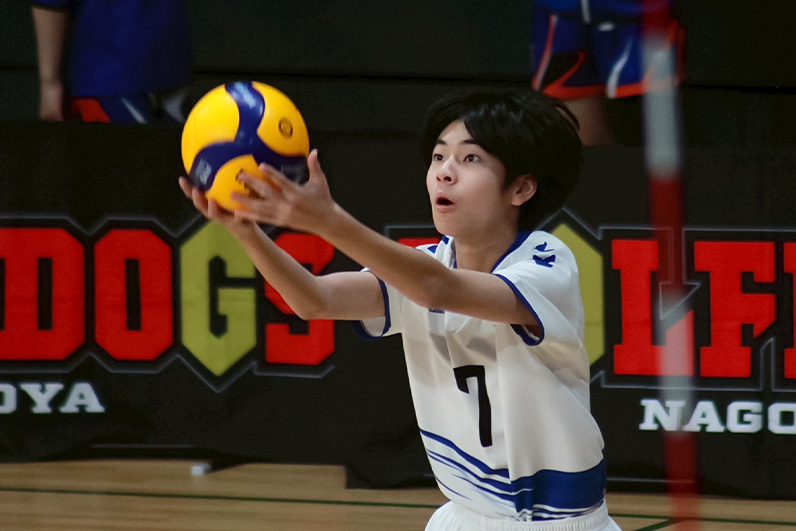 写真：試合中の選手の様子