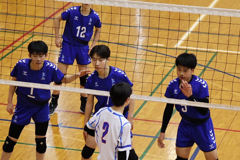 写真:試合中の様子