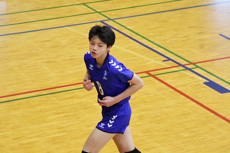 写真:試合中の様子