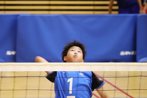 写真：試合中の選手の様子