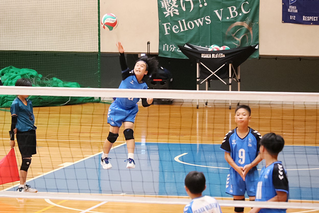 写真：試合中の選手の様子