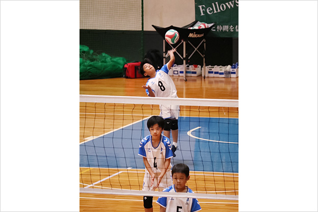 写真：練習中の選手の様子