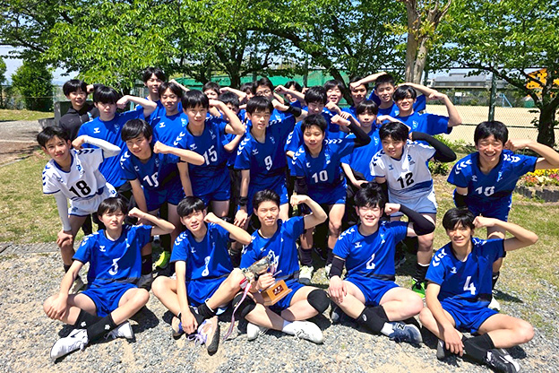 写真：試合中の選手の様子
