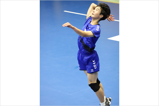 写真：試合中の選手の様子