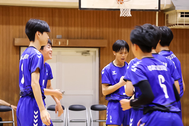 写真：試合中の選手の様子