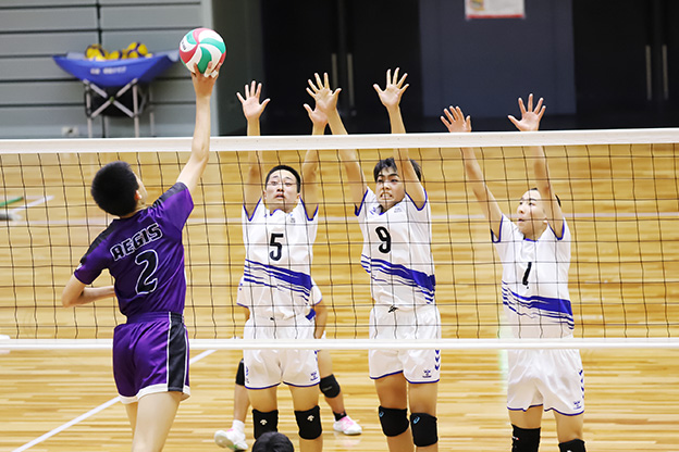 写真：試合中の選手の様子