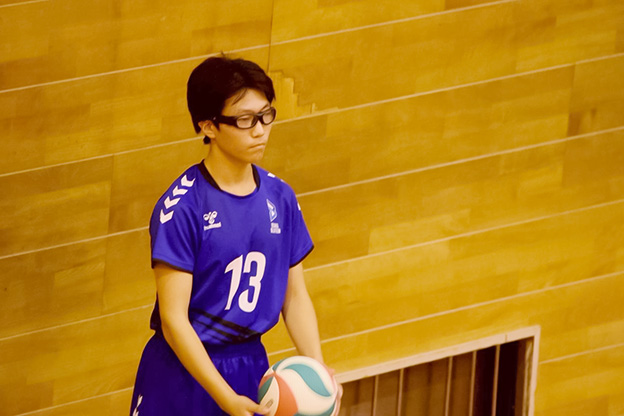 写真：試合中の選手の様子