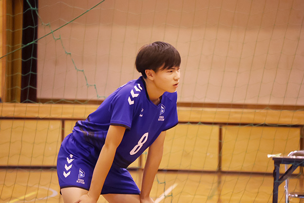 写真：試合中の選手の様子