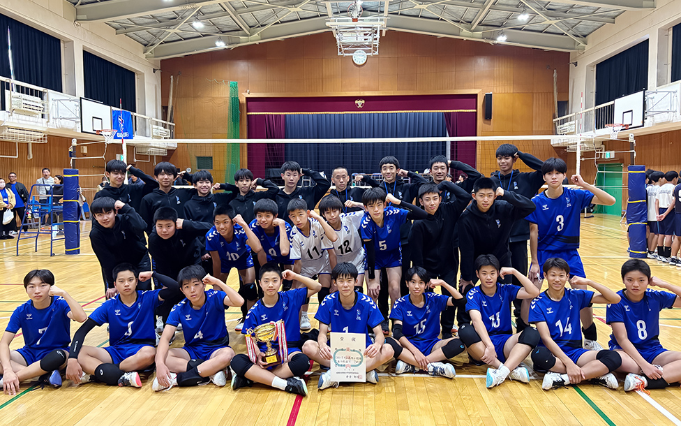 大阪ブルテオンU15選手の集合写真