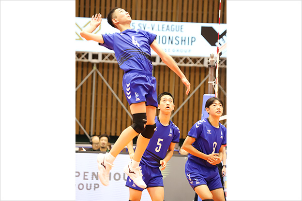 写真：試合中の選手の様子