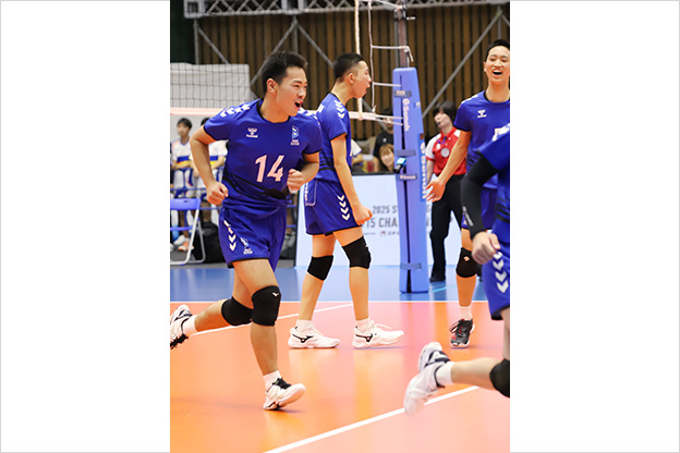 写真：試合中の選手の様子