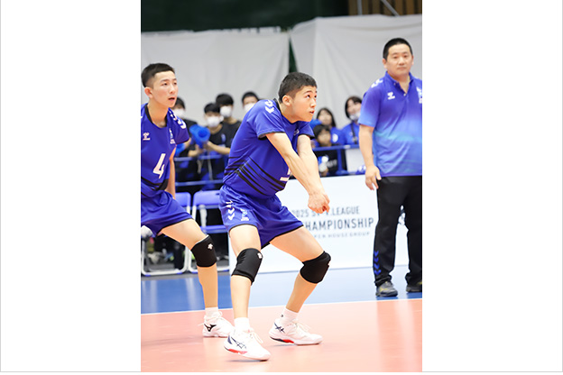 写真：試合中の選手の様子