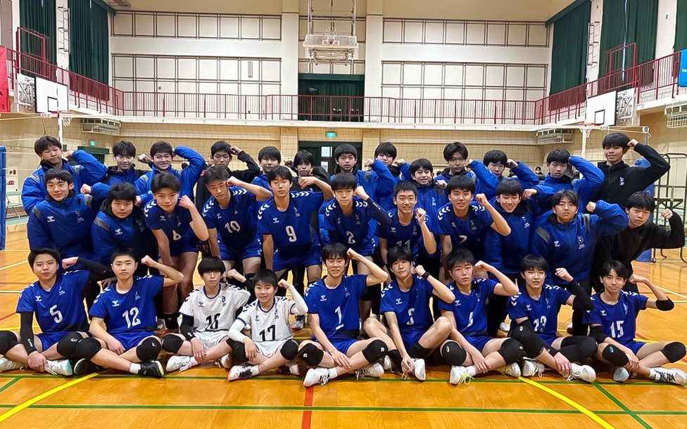 大阪ブルテオンU15選手の集合写真