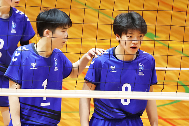 写真：試合中の選手の様子
