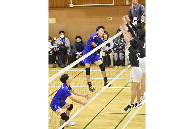 写真：試合中の選手の様子