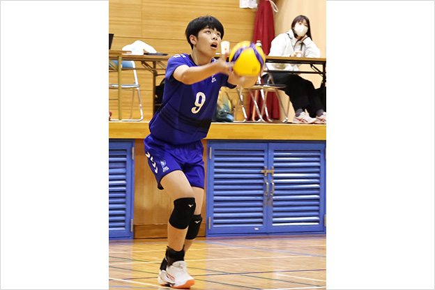 写真：試合中の選手の様子