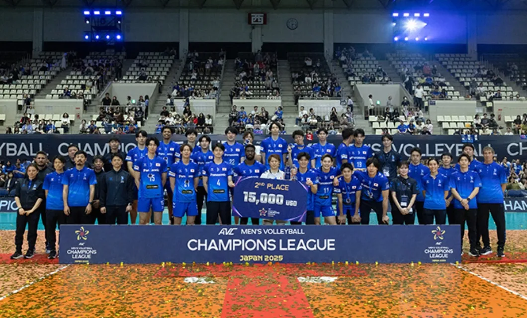 Photo: AVC MEN'S CHAMPIONS LEAGUE 2ND PLACE