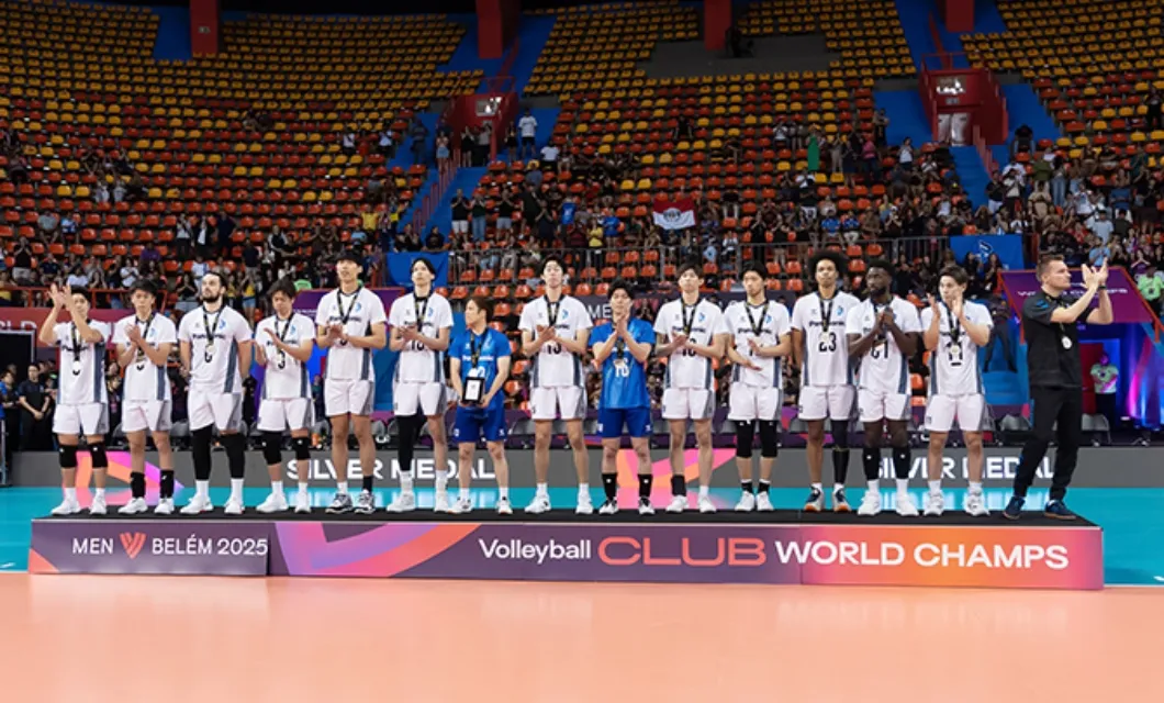 Photo: AVC MEN'S CHAMPIONS LEAGUE 2ND PLACE