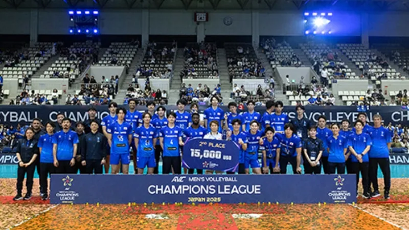 Runner-up AVC MEN’S CHAMPIONS LEAGUE JAPAN 2025