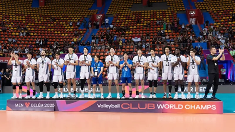 Runner-up FIVB Volleyball Men‘s Club World Championships 2025