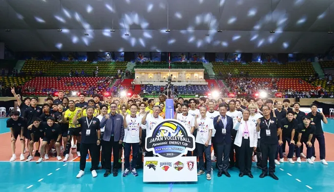 Photo : JAPAN VOLLEYBALL ASIA TOUR IN THAILAND