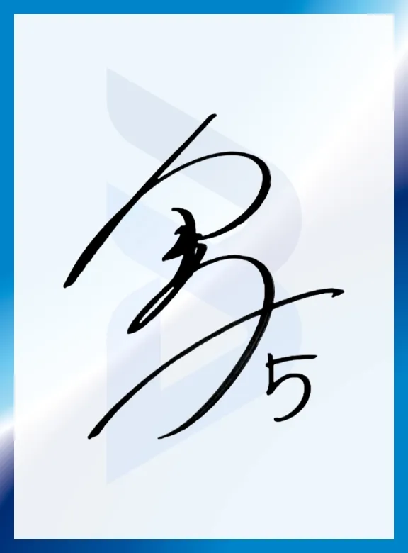 Image : Shoma Tomita Signature