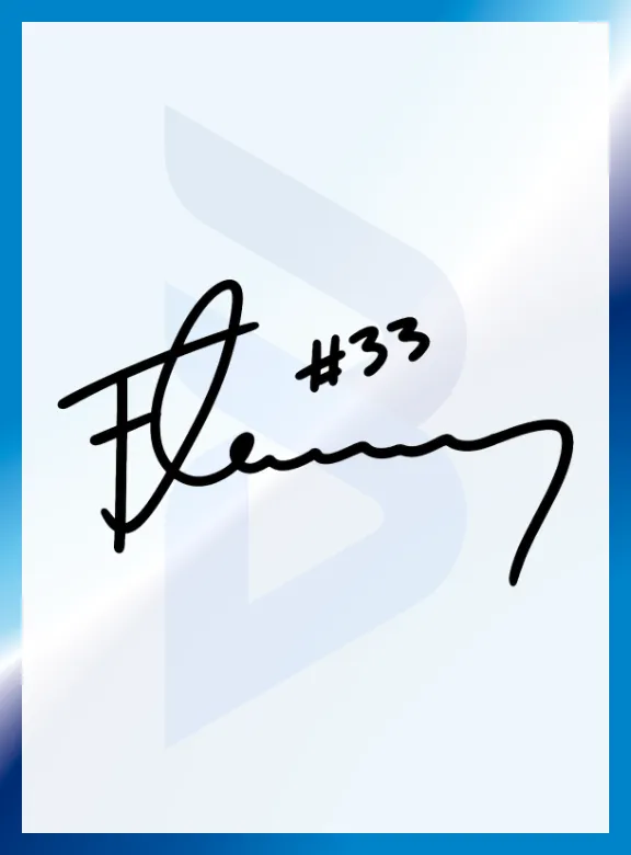 Image : Autographe de Finnian McCarthy
