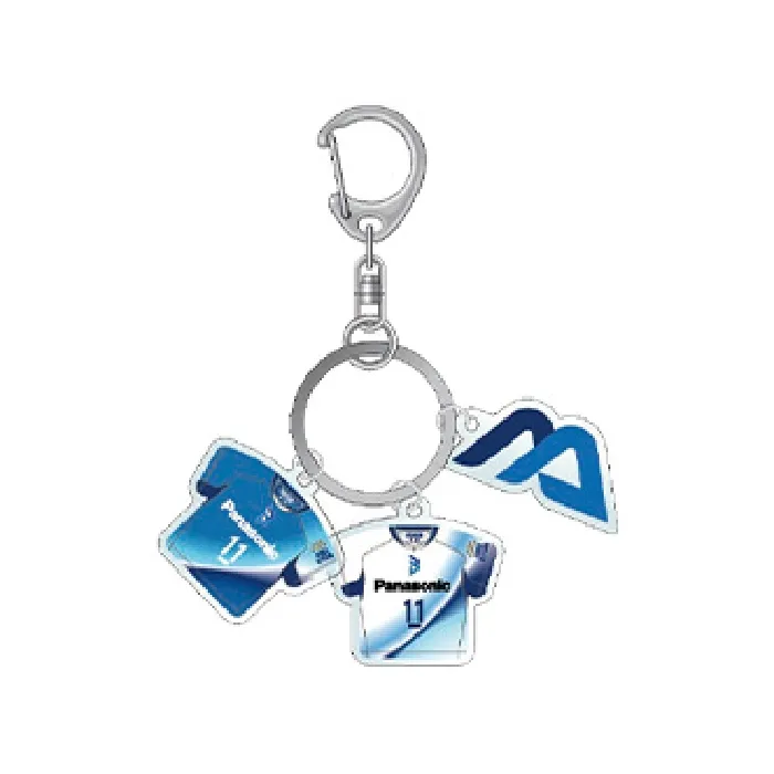 Image : Porte-clés triple en acrylique en forme de maillot 2026-27