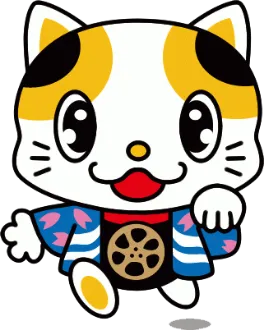 Kadoma City Mascot "Original Maneki-neko Garasuke"