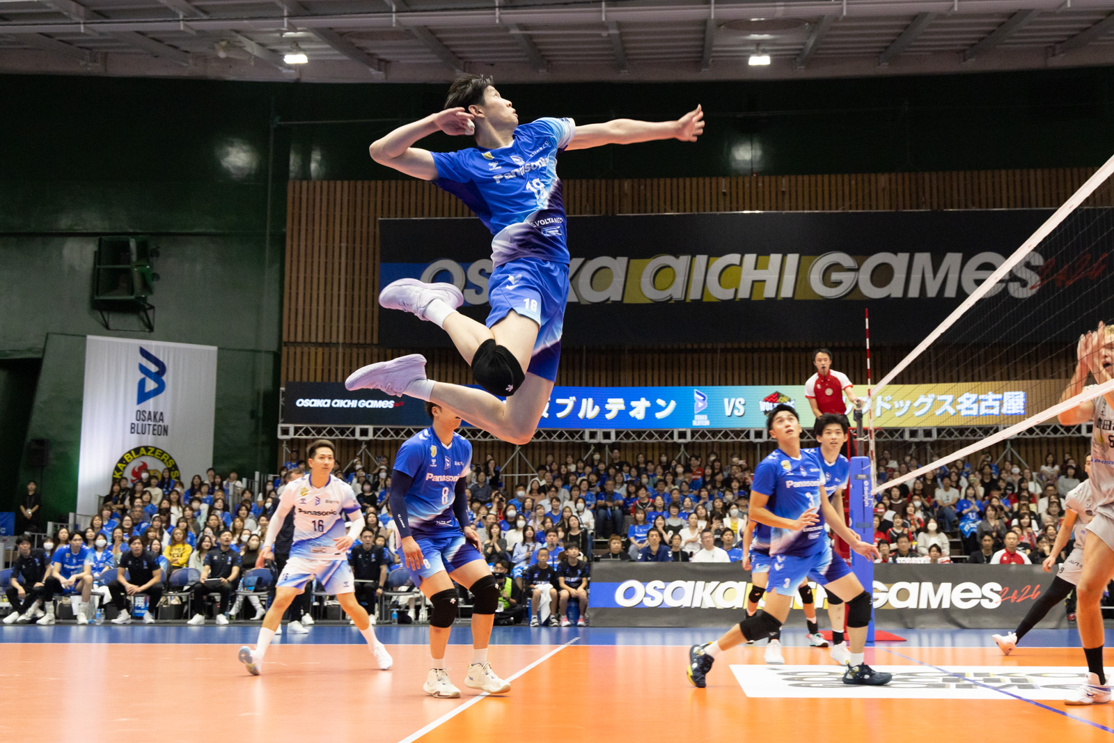 写真：試合風景
