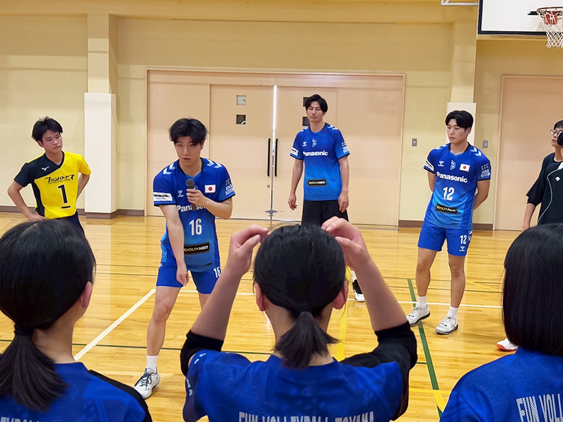 バレーボール教室 富山県魚津市 | 子どもふれあい事業 バレーボール